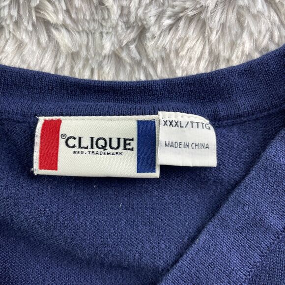 Marquette Golden Eagles Sweater Vest Mens XXXL Blue Yellow White Preppy Casual - Picture 6 of 8